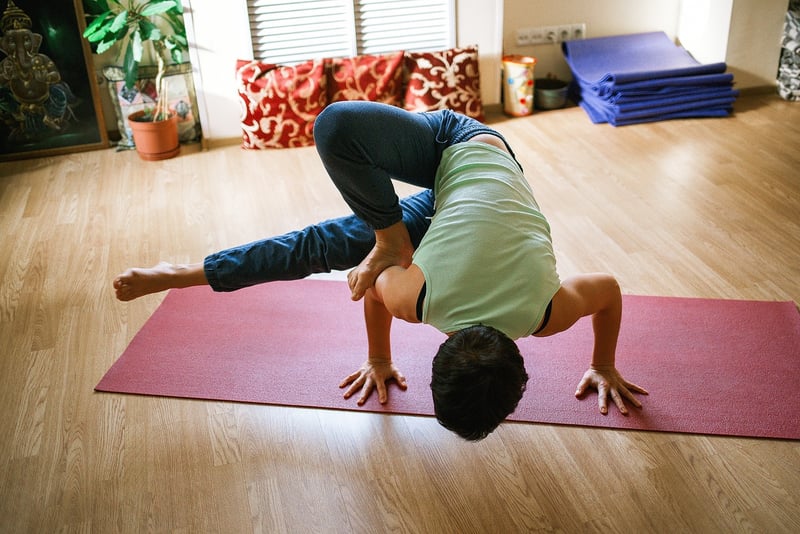 Yoga stretching